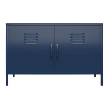 Dulap metalic albastru 100x64 cm Bradford - Queer Eye