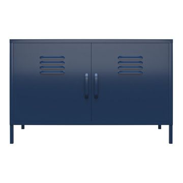 Dulap metalic albastru 100x64 cm Bradford - Queer Eye