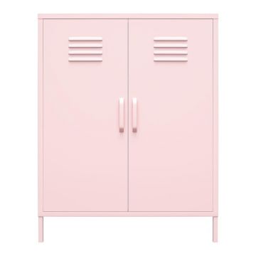 Dulap metalic roz 80x101 cm Cache - Novogratz