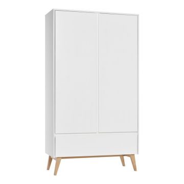Dulap pentru copii Pinio Swing, 100 x 200 cm, alb