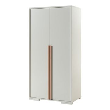 Dulap alb pentru copii 99x195 cm London - Vipack
