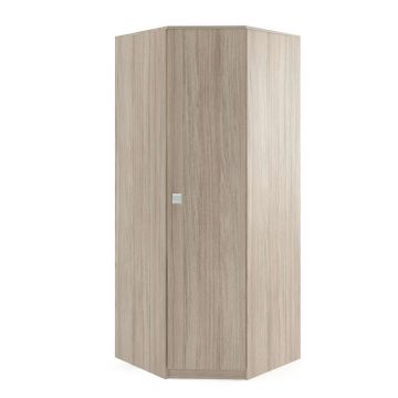 Dulap depozitare haine colt LINEA 84, A52, H200, 1U BUPO, Oak