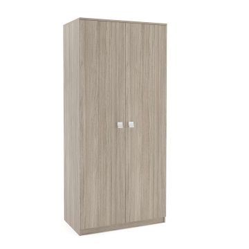 Dulap depozitare haine LINEA 90, A52, H200, 2U BU, Oak