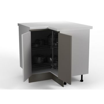 Corp Inferior colt 900 cu jolly rotativ - Bucatarie Almos - Gri Structo