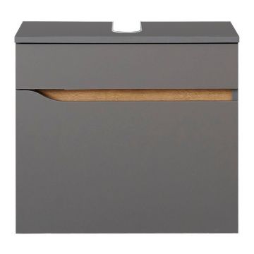 Dulap gri sub chiuvetă 60x53 cm Set 357 - Pelipal