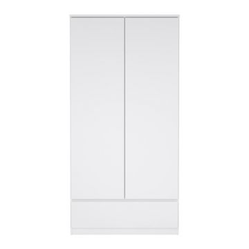 Șifonier alb 99x201 cm Naia - Tvilum