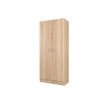 Dulap Remi, 2 Usi, Stejar Sonoma, 80 x 51 x 170 cm