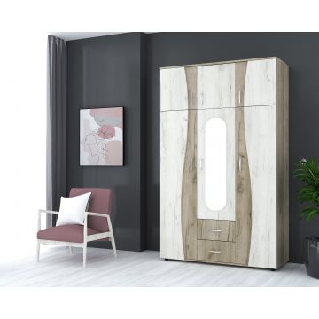 Dulap 3U S, 120x50x198 cm, K002+K001