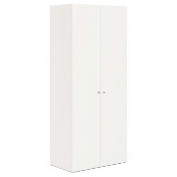 Dulap haine ARONA 90, A50, H210, 2U, Alb Portelan