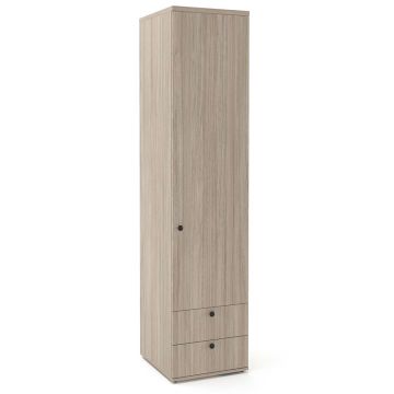 Dulap haine PRIMAVERA 45, H200, 1U2S, bara umerase, Oak