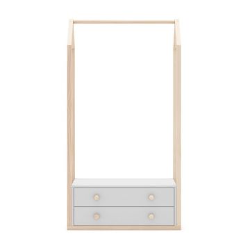 Șifonier pentru copii alb 80x170 cm Esteban – Marckeric