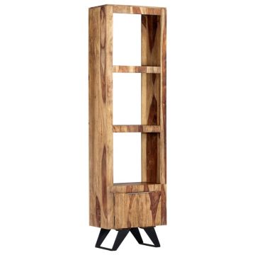 Comodă inaltă 45 x 28 x 180 cm lemn masiv de sheesham