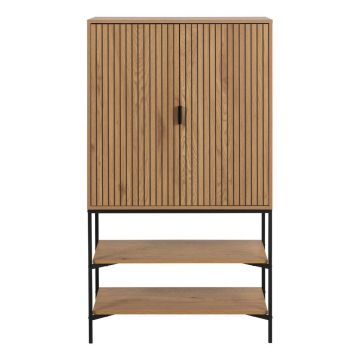 Dulap cu aspect de lemn de stejar 80x140 cm Jaipur – Actona Dulap cu aspect de lemn de stejar 80x140 cm Jaipur – Actona