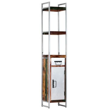 Dulap inalt 40 x 30 x 180 cm lemn masiv reciclat