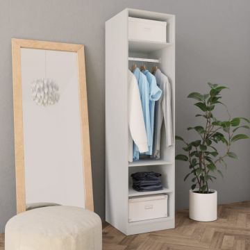 Șifonier alb 50 x 50 x 200 cm PAL