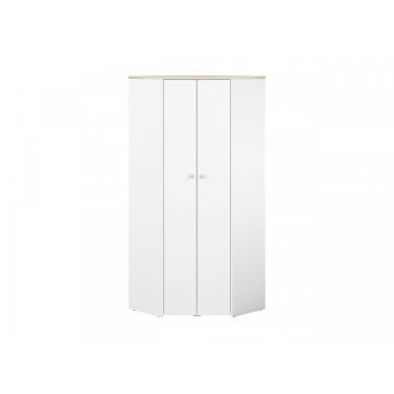 Elmo 03 Dulap De Colt White/Beech Fiord