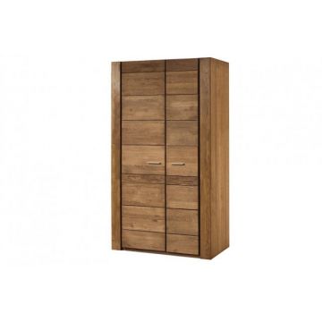 Velvet 70 Dulap Cu 2 Uși 110 X 200 X 60 Stejar Rustic