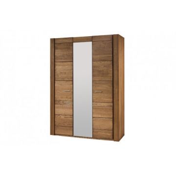 Velvet 73 Dulap Cu 3 Uși 160X225X60 Stejar Rustic