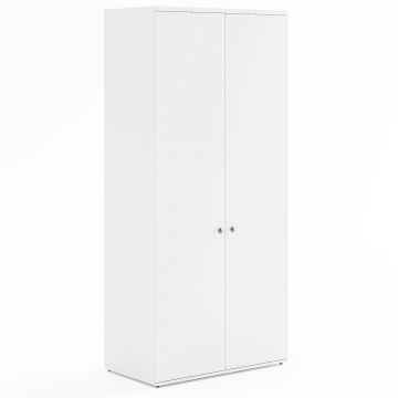 Dulap haine PRIMAVERA 90, H200, 2U, polite, Alb