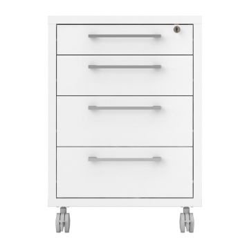 Dulap alb cu încuietoare 48x68 cm Prima – Tvilum