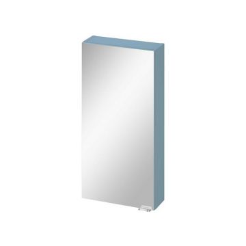 Dulap cu oglinda suspendat albastru Cersanit Larga 40 cm