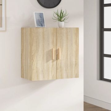 Dulap de perete, stejar sonoma, 60x30x60 cm, lemn compozit