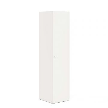 Dulap haine ARONA 45, A50, H195, 1U, Alb Portelan