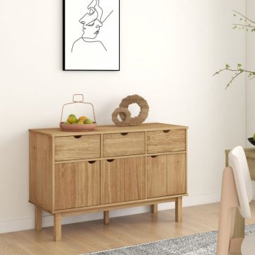 Servantă OTTA, 114x43x73,5 cm, lemn masiv de pin Servantă OTTA, 114x43x73,5 cm, lemn masiv de pin