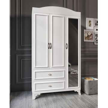 Sifonier Lisa, Alb, 42x184x105 cm