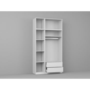 Dressing 124 cm Alb C02