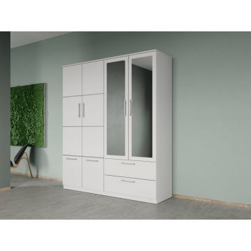 Dulap dormitor Alb Adapto C07