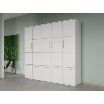 Dulap dormitor Alb Adapto C08