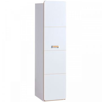 Dulap LOREN LR2 Alb / Stejar Nash