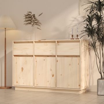 Servantă, 110x34x75 cm, lemn masiv de pin Servantă, 110x34x75 cm, lemn masiv de pin