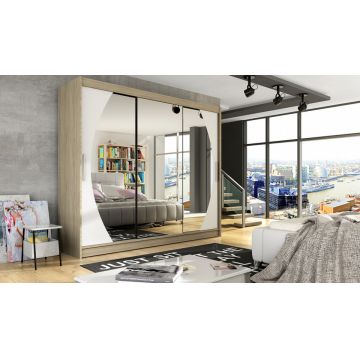 ASTON V (Garderoba ) SONOM OAK/WHITE