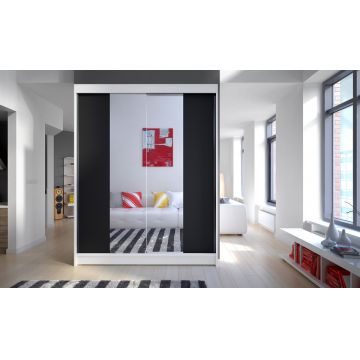 CAMINO II (Garderoba ) WHITE/BLACK