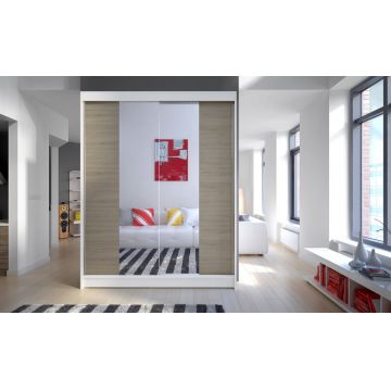 CAMINO II (Garderoba ) WHITE/SONOM OAK