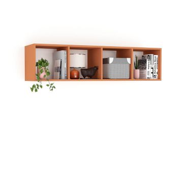 Dulap suspendat biblioteca PRIMAVERA 140, H35, Ginger