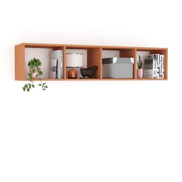 Dulap suspendat biblioteca PRIMAVERA 160, H35, Ginger