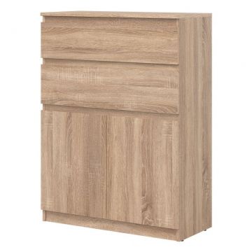 REMI Bufet 2D2S OAK SONOMA/OAK SONOMA