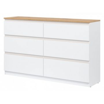 REMI Comoda 6S WHITE/OAK EVOKE