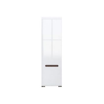 Azteca 016 Cabinet Szf1D/21/6 White/White High Gloss
