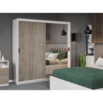 Dressing / Dulap dormitor San Remo cu Oglinda 184 - Karin