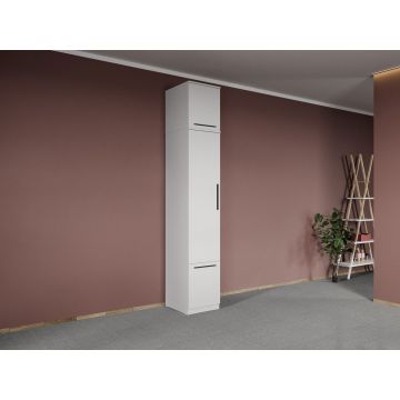 Dulap dormitor Alb 1U cu suprapozabil - Madrid