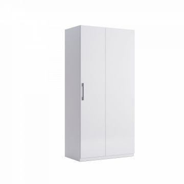 Bianco Dulap 90 White/White High High Gloss