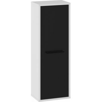 Boss Bos-17 Dulap Suprânt 1Dp Alb/Negru Lucios