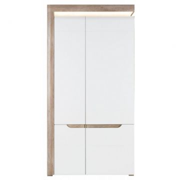 Irma Im-09 Oak/ White High Gloss Dulap