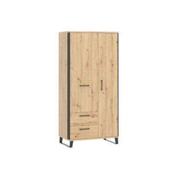 Loft LT9 Dulap Oak Artisan/Black