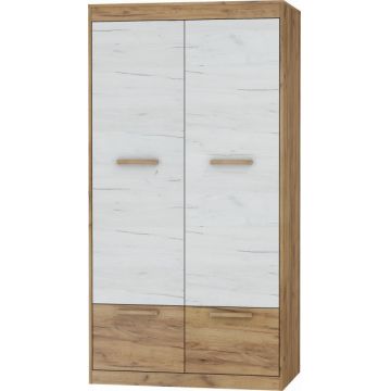 Maximus Mxs-37 Dulap 4D Craft Golden/Craft White&