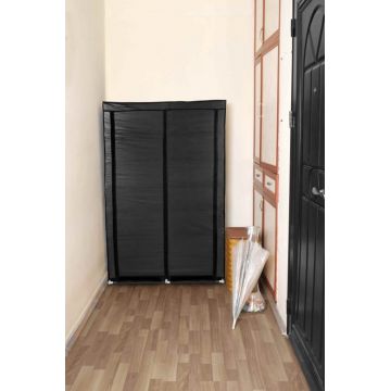 Dulap Pantofi Bez - Negru